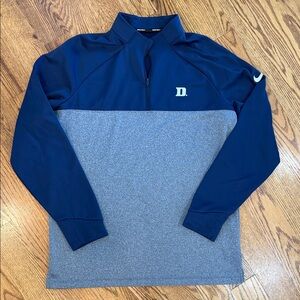 Nike Duke Blue and Gray Men's Shirt